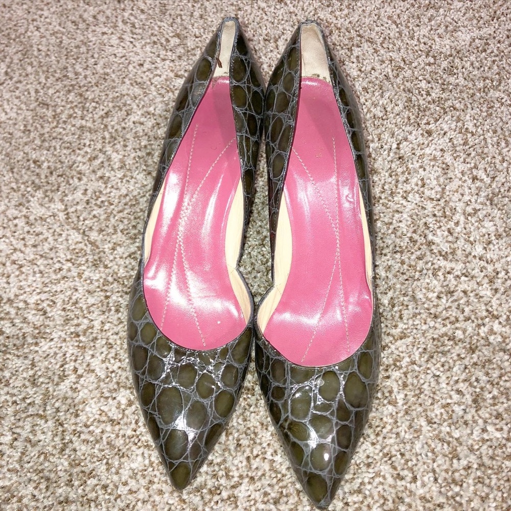 Kate Spade Snake Heels